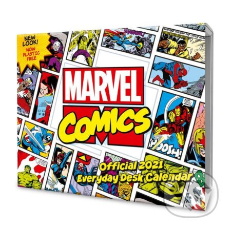 Oficiálny stolový trhací kalendár 2021: Marvel Comics, , 2020