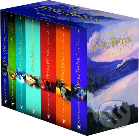 Harry Potter (BOX 1 - 7) - J.K. Rowling, Jonny Duddle (ilustrátor), Albatros, 2021