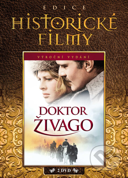Doktor Živago limitovaná sběratelská edice 2DVD - David Lean, Magicbox, 2010