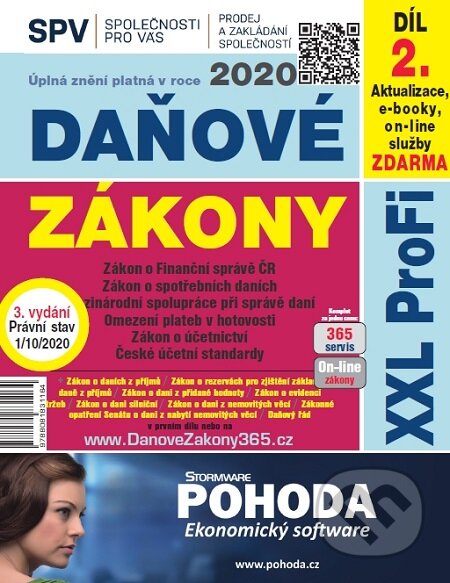 E-kniha: Daňové zákony 2020 ČR XXL ProFi (díl první, vydání 1.1) (Autorský kolektív)