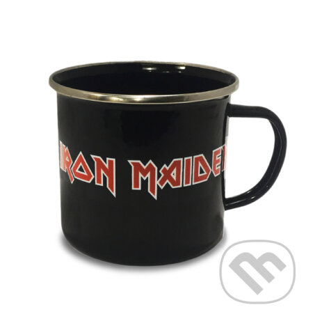 Smaltovaný hrnček Iron Maiden: Logo, Iron Maiden, 2020