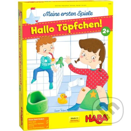 Moja prvá hra - Na nočníku - hra z kategorie Vzdělávací hry