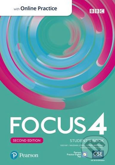 Focus 4 Student´s Book with Standard Pearson Practice English App (2nd) - Sue Kay, Pearson, 2019
