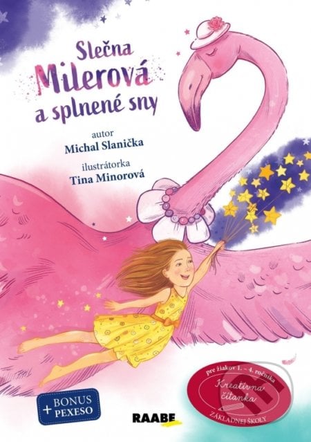Slečna Milerová a splnené sny - Michal Slanička, Tina Minorová (ilustrátor), Raabe, 2020