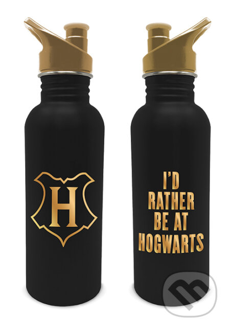 Nerezová outdoor fľaša Star Wars: I&#039;d Rather Be At Hogwarts, Harry Potter, 2020