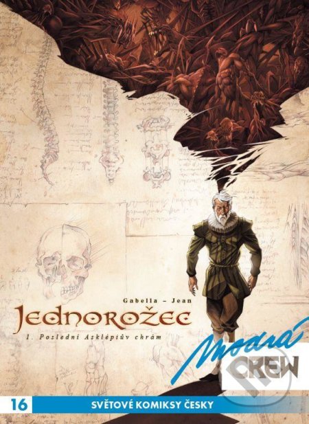 Modrá CREW 16: Jednorožec (1-2) - Mathieu Gabella - kniha z kategorie Komiksy