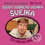 Osudy dobrého vojáka Švejka (2 CD) (CD 11 & 12) - Jaroslav Hašek - audiokniha z kategorie Beletrie