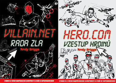 Hero.Com - Villain. Net - Andy Briggs, Computer Press, 2009