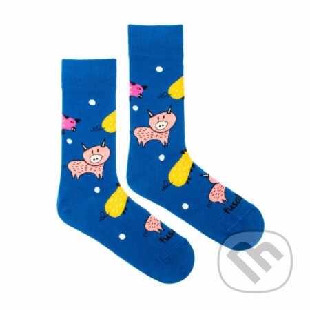 Ponožky Zlaté prasa M (Unisex veľkosť M (veľkosť 39-42))