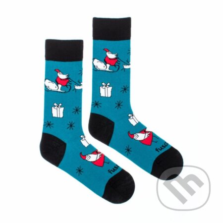 Ponožky Akčný Santa L (Unisex veľkosť L (veľkosť 43-46))