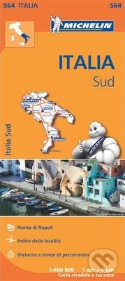 Italia Map Sud - 1:400 000 (564 Michelin), Michellin, 2013