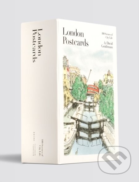 London Postcards - David Gentleman - kniha z kategorie Plakáty