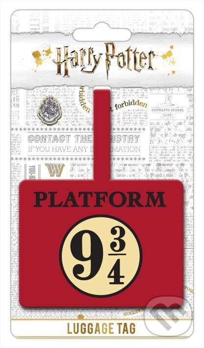Visačka na kufr Harry Potter - nástupiště 9 3/4, FERMATA, a.s., 2020
