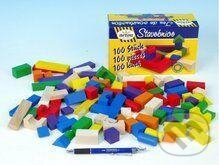 Kostky stavebnice dřevěné - hra z kategorie Stavebnice