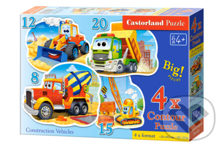 Construction Vehicles, Castorland, 2020