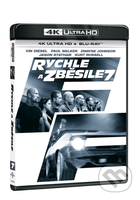 Rychle a zběsile 7 Ultra HD Blu-ray - James Wan, Magicbox, 2023