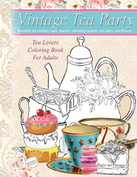 Vintage Tea party, Color Me Vintage, 2020