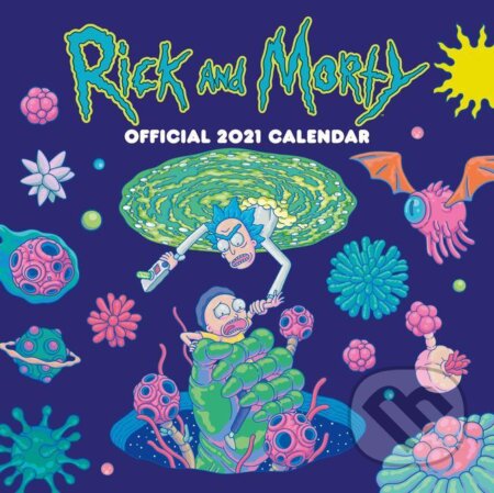 Oficiálny kalendár 2021: Rick and Morty, , 2020