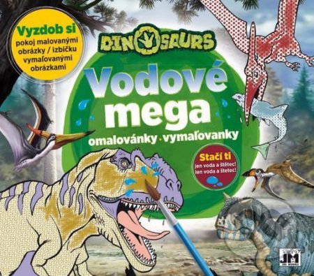 Dinosauři - Vodové mega omalovánky, Jiří Models, 2020
