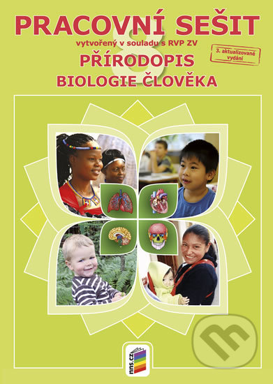 Přírodopis 8 - Biologie člověka (barevný pracovní sešit) - kniha z kategorie 2. stupeň