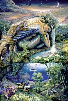 Snívanie morskej panny - Josephine Wall, Schmidt