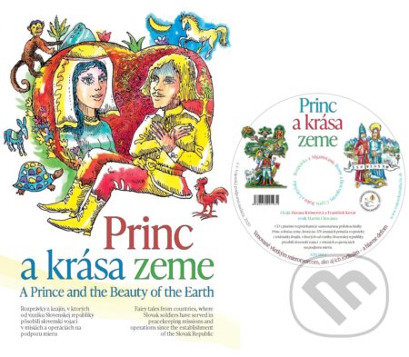 Kolekcia Princ a krása zeme (kniha + CD) - Milan Gajdoš (editor), Pavol Vitko, Martin Kellenberger (ilustrátor), Vojenská podporná nadácia, 2020