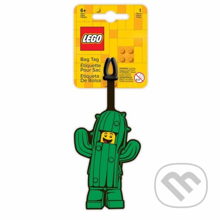 LEGO Iconic Jmenovka na zavazadlo - Kaktus, LEGO, 2020