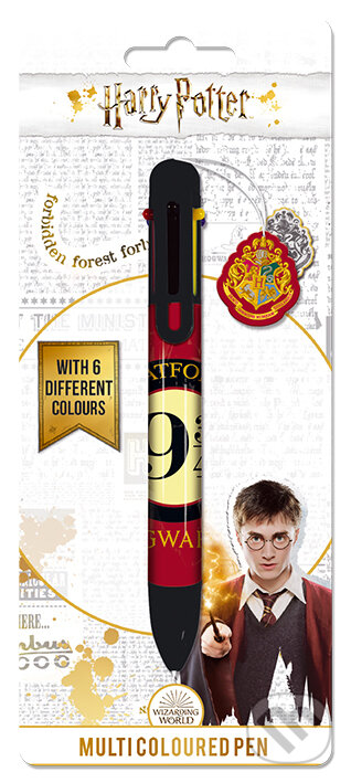 Plastové viacfarebné pero Harry Potter: Platform 9 3/4, Harry Potter, 2020