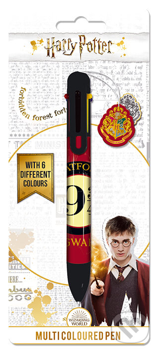Plastové viacfarebné pero Harry Potter: Platform 9 3/4 (Harry Potter)