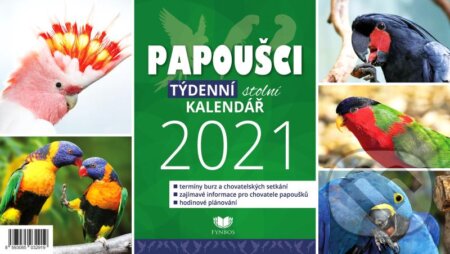 Stolní kalendář Papoušci 2021, Fynbos, 2020