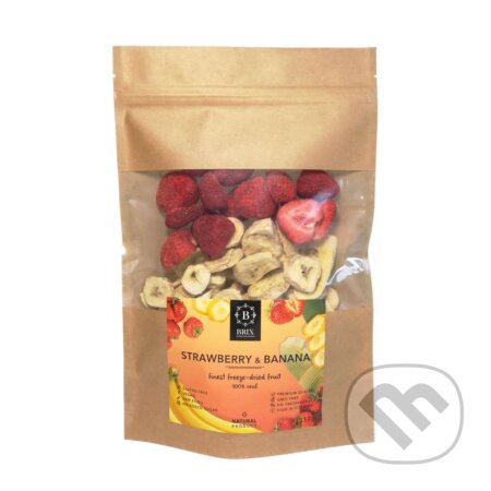 Mrazom sušená jahoda a banán 110g