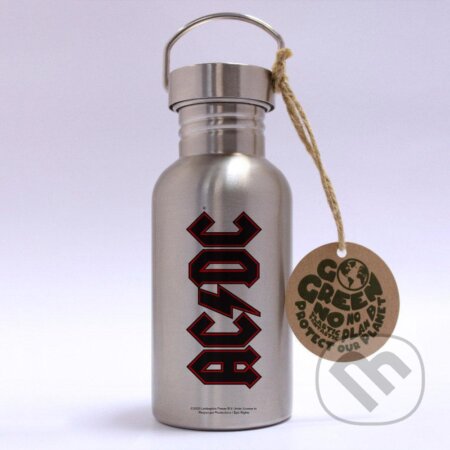 Nerezová EKO nerezová fľaša na pitie AC/DC: Logo, , 2020