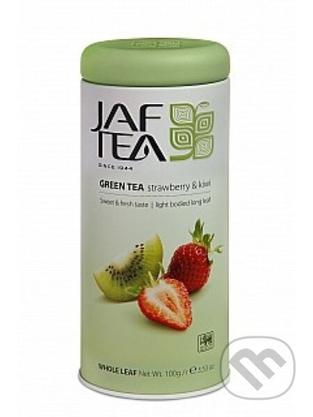 2724 JAFTEA Pure Green Strawberry & Kiwi 100g plech, Liran, 2020