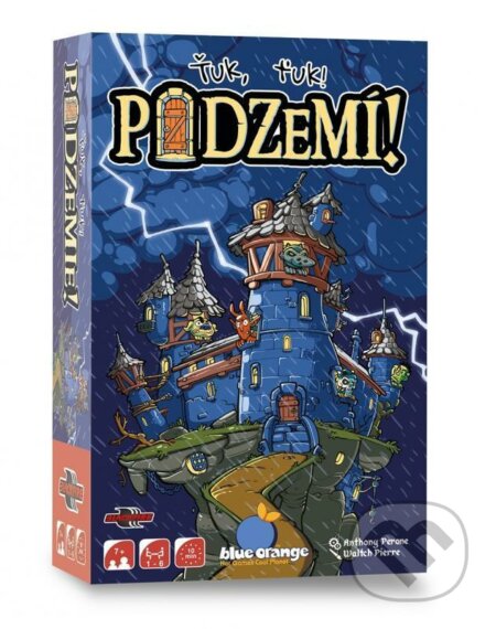 Ťuk, ťuk! Podzemí! - matematická karetní hra - hra z kategorie Vzdělávací hry