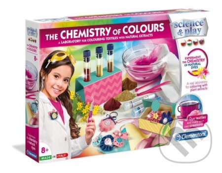Dětská laboratoř: Sada barevná chemie, Clementoni, 2020