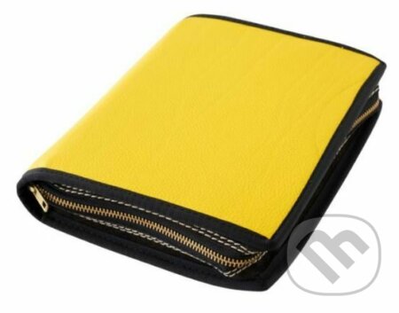 Obal na knihu se zipem: Žlutý