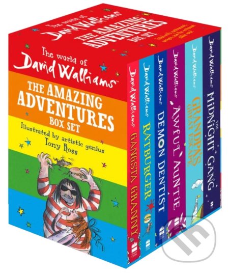 The Amazing Adventures (Box Set) - David Walliams, Tony Ross (ilustrátor), HarperCollins, 2020