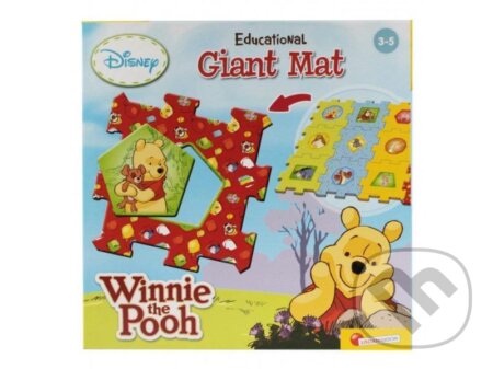 LISCIANI Puzzle Medvídek Pú GIANT MAT 12 dílků