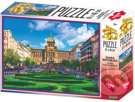 3D Puzzle Praha - Národní muzeum, EPEE, 2020