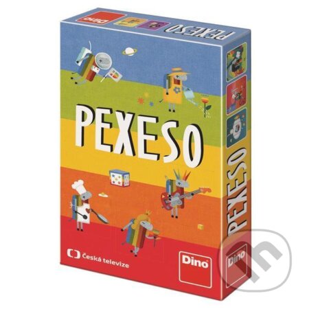 Pexeso Česká televize Déčko - hra z kategorie Karty, pexeso