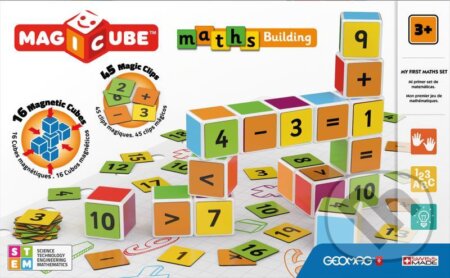 Magicube Maths building 61 dílků, Geomag, 2020
