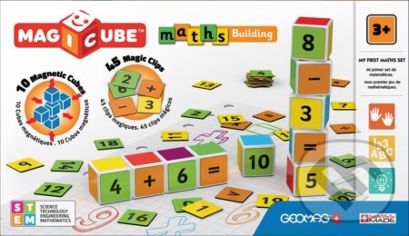 Magicube Maths building 55 dílků, Geomag, 2020