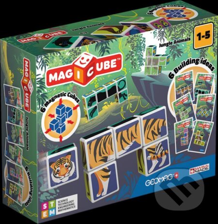 Magicube Jungle animals, Geomag, 2020