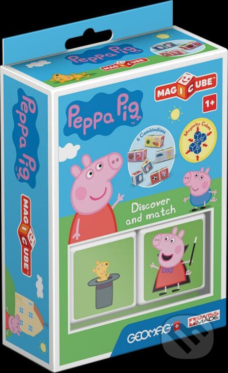 Magicube Peppa Pig Discover and Match, Geomag, 2020