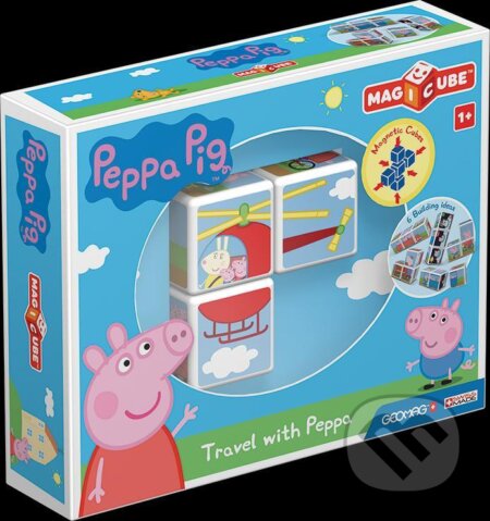 Magicube Peppa Pig Travel with Peppa, Geomag, 2020