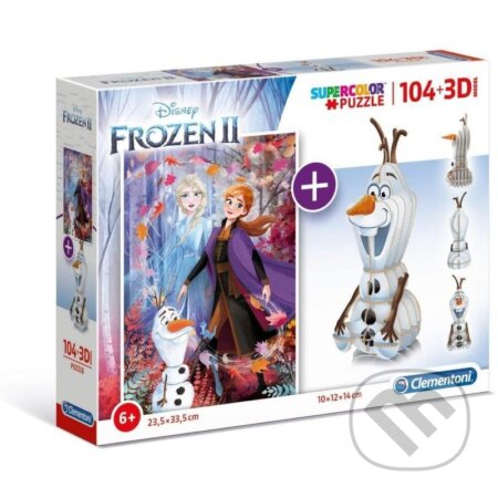 Ledové králství (+ 3D) - puzzle z kategorie 60 - 300 dílků