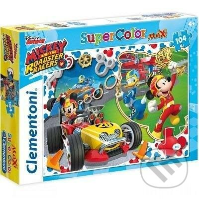 Maxi Mickey závodník - puzzle z kategorie 15 - 60 dílků