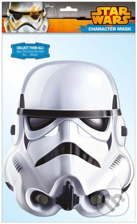 Papierová maska na tvár Star Wars: Stormtrooper, , 2016