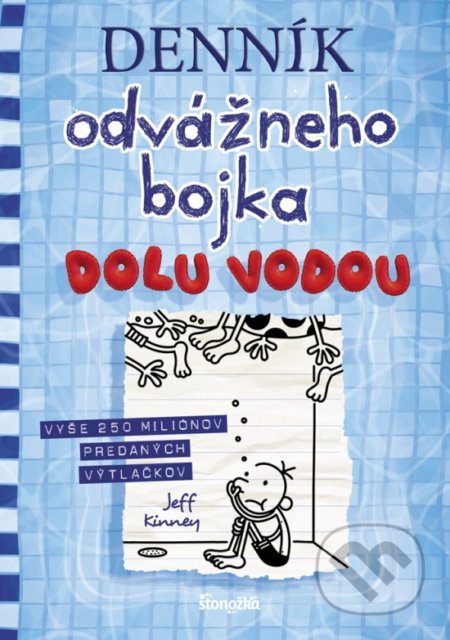 Denník odvážneho bojka 15 (Dolu vodou) - Jeff Kinney - kniha z kategorie Pro děti