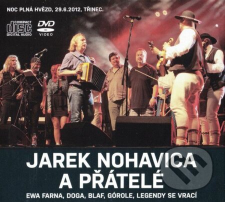 Jaromír Nohavica:  Jaromír Nohavica a přátelé (2cd+dvd) - Jaromír Nohavica, , 2014